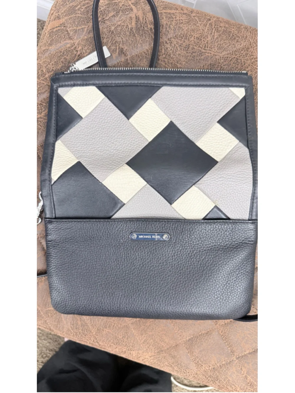 Women's Michael Kors Crossbody Bag One Size Black Grey
